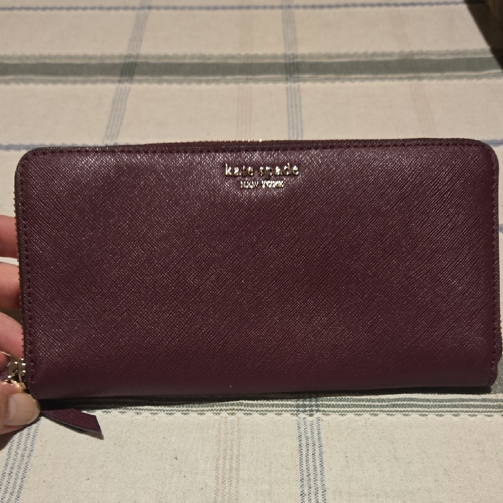 kate spade Deep Burgundy Wallet
